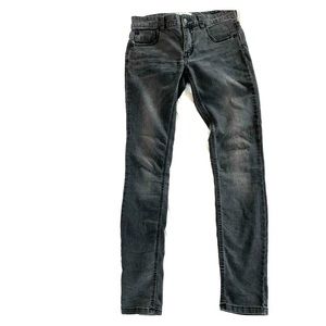 Free People stretch gray/black skinny jeans